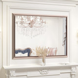 Bathroom Mirrors Wall Mounted Rectangle Vanity Cosmetic Makeup Mirror