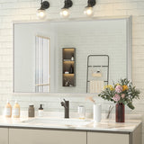 Bathroom Mirrors Wall Mounted Rectangle Vanity Cosmetic Makeup Mirror