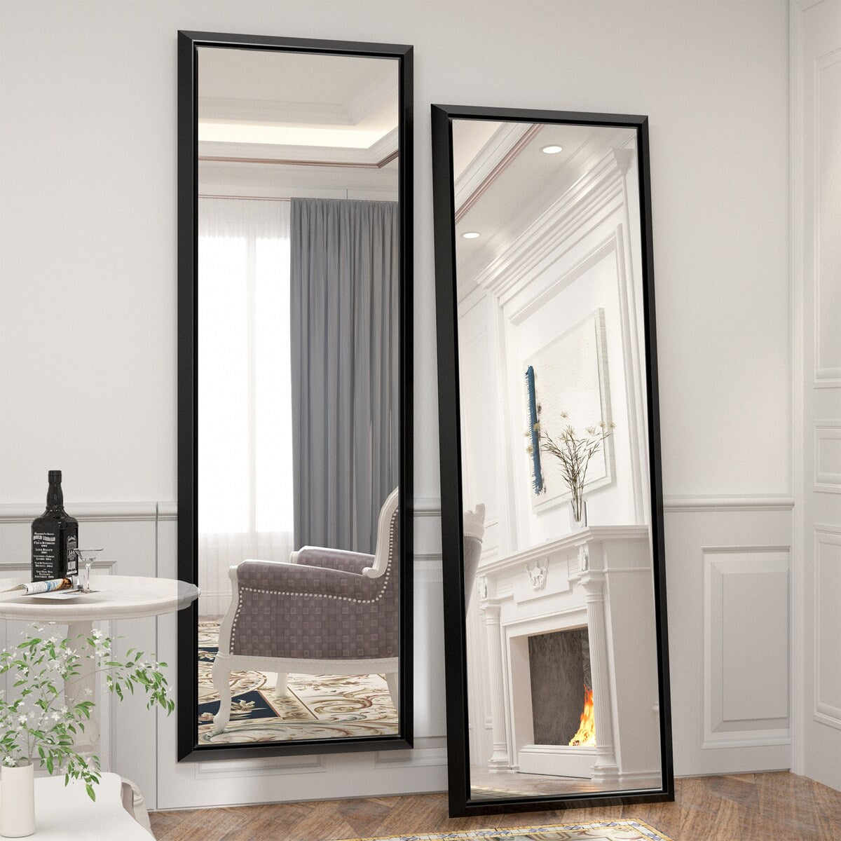 Bathroom Mirrors Wall Mounted Rectangle Vanity Cosmetic Makeup Mirror