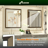 Bathroom Mirrors Wall Mounted Rectangle Vanity Cosmetic Makeup Mirror
