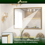 Bathroom Mirrors Wall Mounted Rectangle Vanity Cosmetic Makeup Mirror