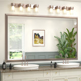 Bathroom Mirrors Wall Mounted Rectangle Vanity Cosmetic Makeup Mirror