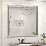 Bathroom Mirrors Wall Mounted Rectangle Vanity Cosmetic Makeup Mirror