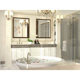 Bathroom Mirrors Wall Mounted Rectangle Vanity Cosmetic Makeup Mirror