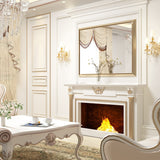 Bathroom Mirrors Wall Mounted Rectangle Vanity Cosmetic Makeup Mirror
