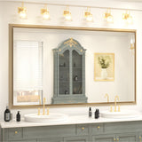 Bathroom Mirrors Wall Mounted Rectangle Vanity Cosmetic Makeup Mirror
