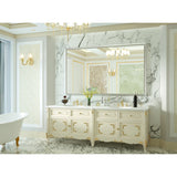 Bathroom Mirrors Wall Mounted Rectangle Vanity Cosmetic Makeup Mirror