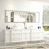 Bathroom Mirrors Wall Mounted Rectangle Vanity Cosmetic Makeup Mirror