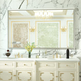 Bathroom Mirrors Wall Mounted Rectangle Vanity Cosmetic Makeup Mirror
