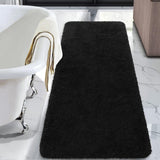 Bathroom Rug Runner 24x70 Inch, Soft Thick Microfiber Long Bath Rugs, Machine Washable, Shaggy Plush Non Slip Bath Mat