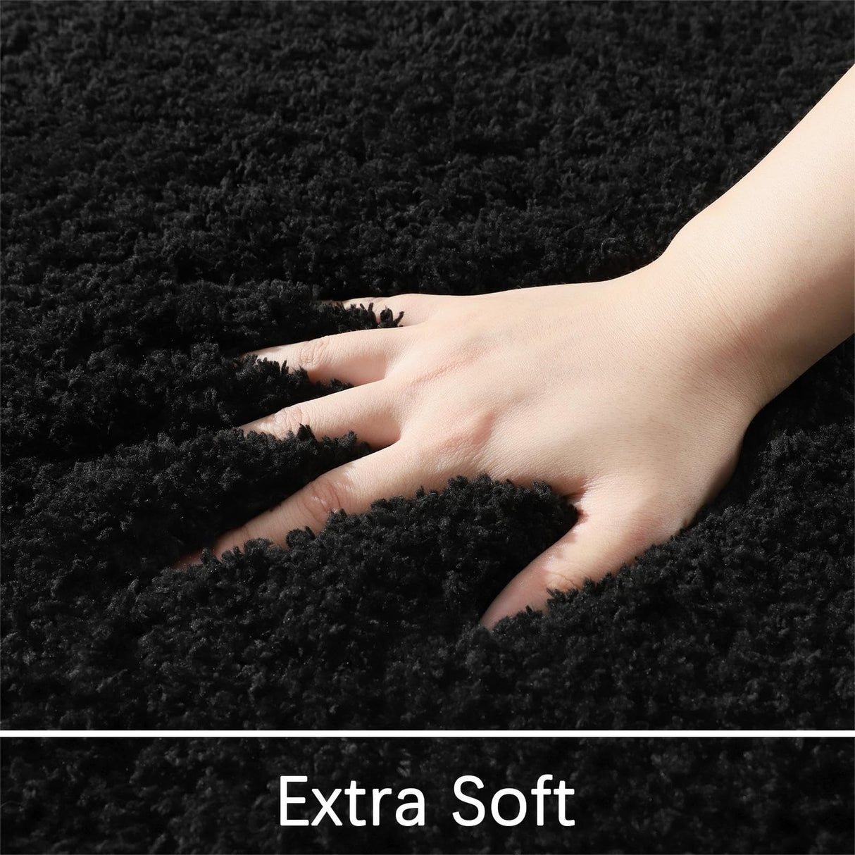 Bathroom Rug Runner 24x70 Inch, Soft Thick Microfiber Long Bath Rugs, Machine Washable, Shaggy Plush Non Slip Bath Mat