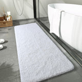 Bathroom Rug Runner 24x70 Inch, Soft Thick Microfiber Long Bath Rugs, Machine Washable, Shaggy Plush Non Slip Bath Mat