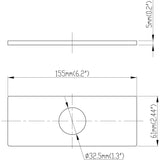 Bathroom Sink Faucet With Deck Plate