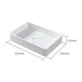 Bathroom Solid Surface Counter Top Wash Basin Sink - 21.45"