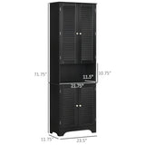 Bathroom Storage Cabinet with Countertop and Adjustable Shelf