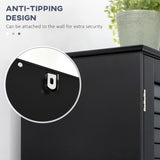 Bathroom Storage Cabinet with Countertop and Adjustable Shelf