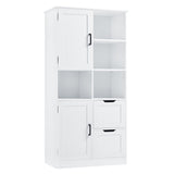Bathroom Storage Cabinet with Doors and Drawers