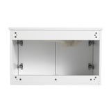 Bathroom Vanity With Sink In 24/30 Inch, Floating Bathroom Vanity With Soft Close Door