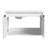 Bathroom Vanity With Sink In 24/30 Inch, Floating Bathroom Vanity With Soft Close Door