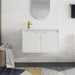 Bathroom Vanity With Sink In 24/30 Inch, Floating Bathroom Vanity With Soft Close Door