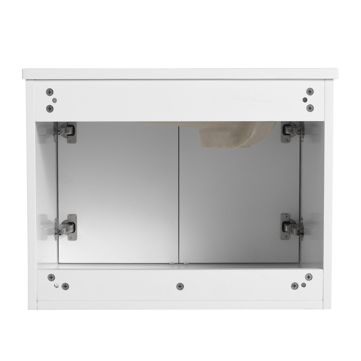Bathroom Vanity With Sink In 24/30 Inch, Floating Bathroom Vanity With Soft Close Door
