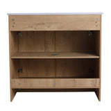 Bathroom Vanity With Sink In 24/30/36 Inch, Freestanding Bathroom Vanity With Soft Close Door and Adjustable Shelf