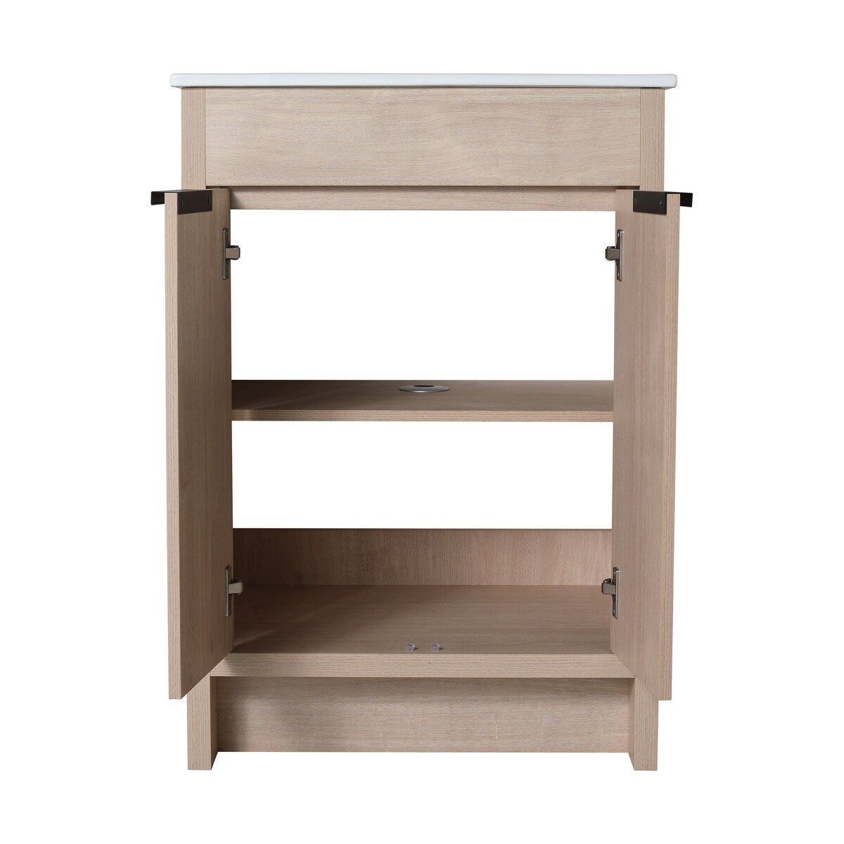 Bathroom Vanity With Sink In 24/30/36 Inch, Freestanding Bathroom Vanity With Soft Close Door and Adjustable Shelf