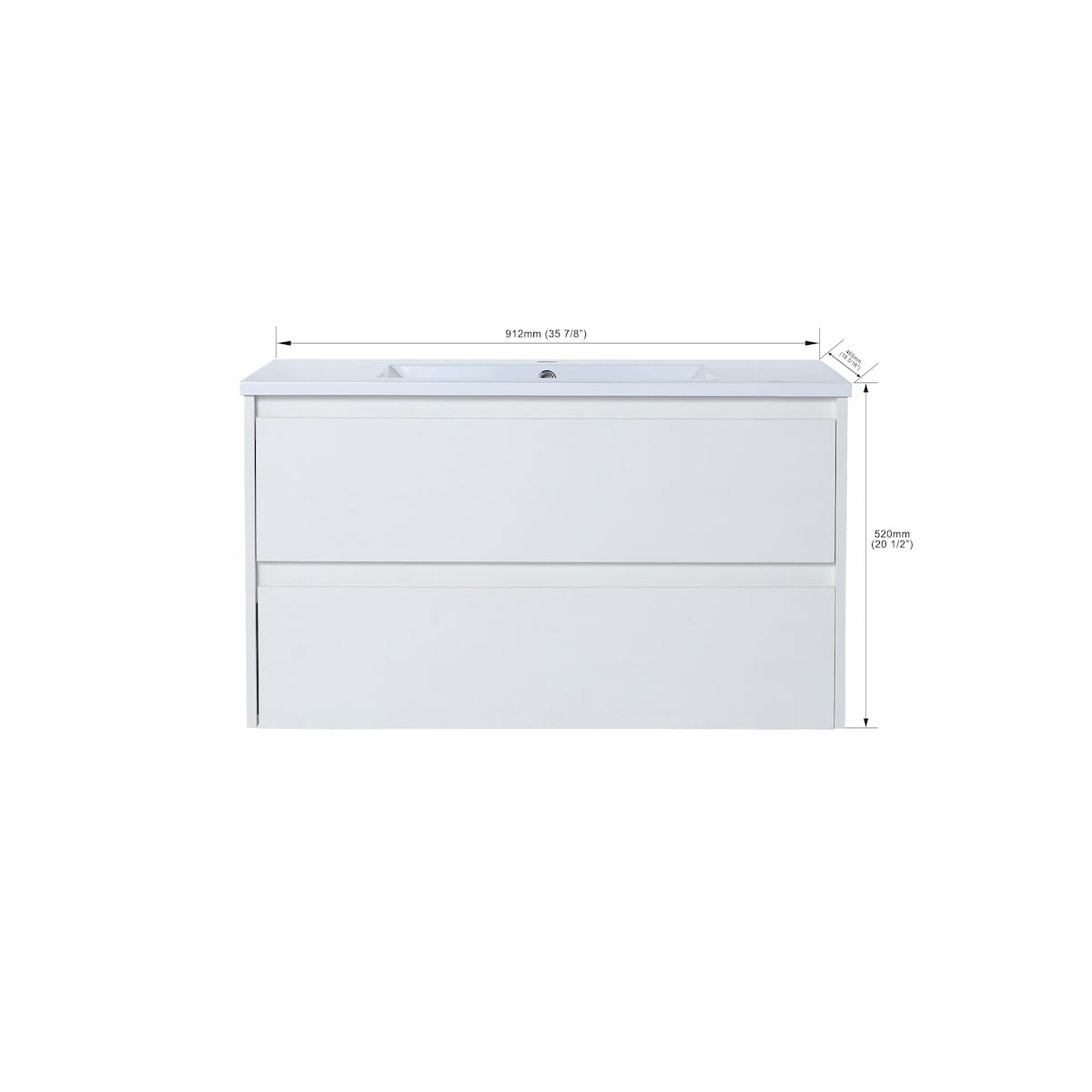 Bathroom Vanity with 2/3 Soft Close drawers