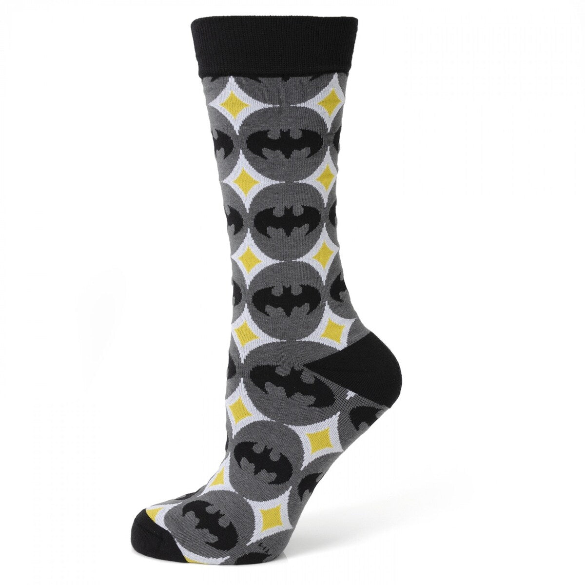 Batman Circle Logo Pattern Dress Socks