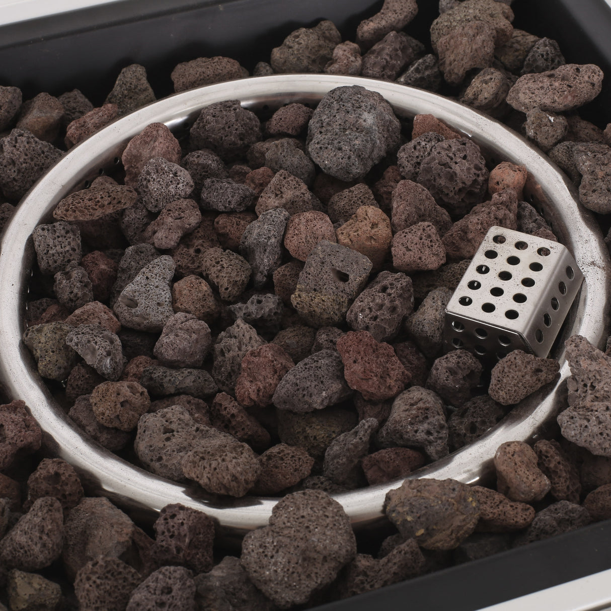 Baton Outdoor Outdoor 40,000 BTU Iron Square Fire Pit by Christopher Knight Home