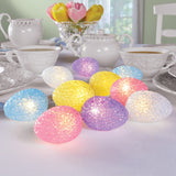 Battery-Operated Pastel Easter Eggs Wired String Lights - 7.880 x 4.250 x 3.280
