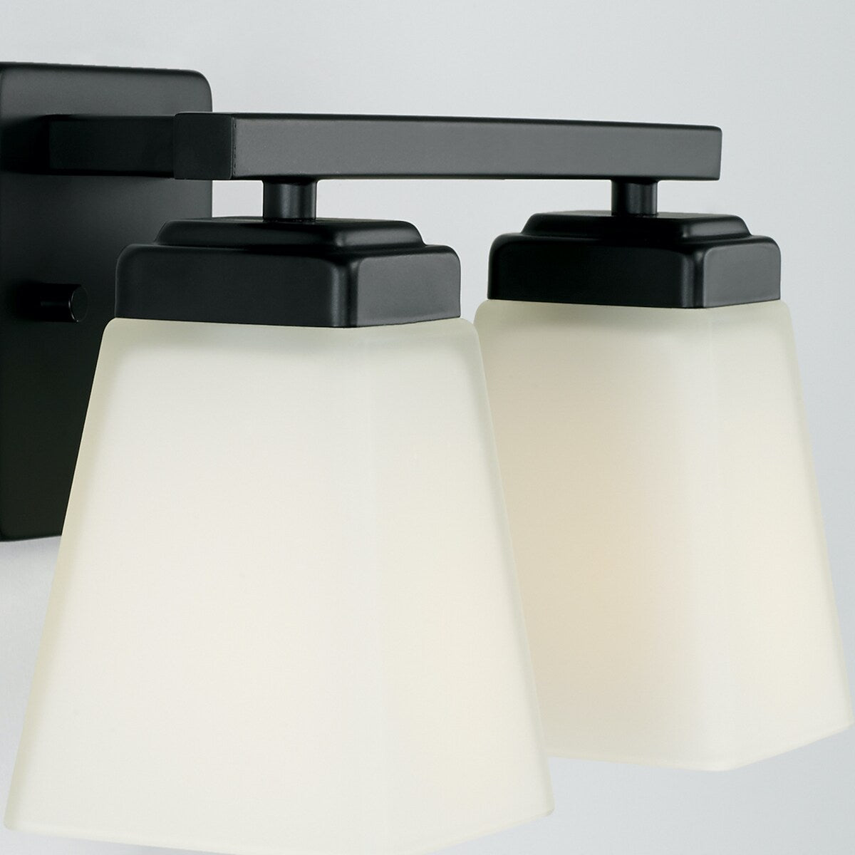 Baxley 13-inch 2-light Bath/ Vanity Fixture w/ Soft White Glass