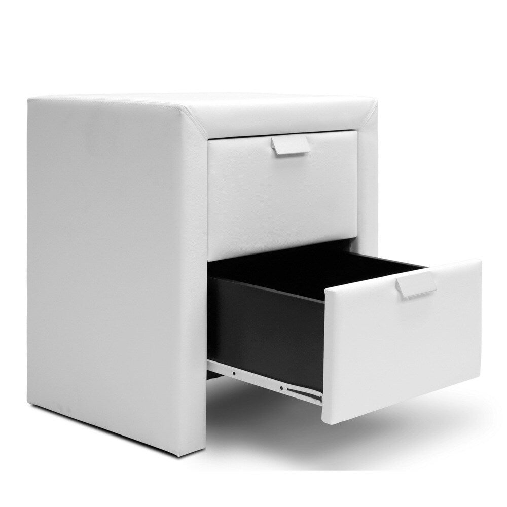 Porch & Den Fifth Terrace Upholstered Nightstand