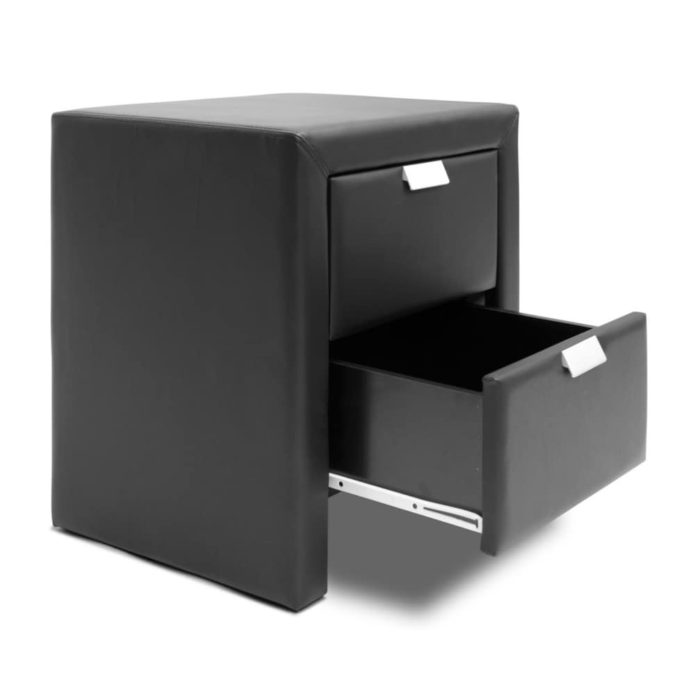 Porch & Den Fifth Terrace Upholstered Nightstand