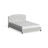 Baxton Studio O'Leary Modern Tufted Platform Bed