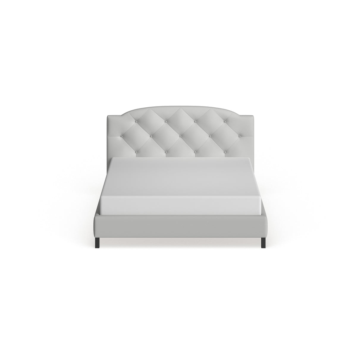 Baxton Studio O'Leary Modern Tufted Platform Bed
