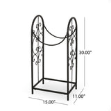 Bayberry Traditional Log Rack by Christopher Knight Home - 11.00" D x 15.00" W x 30.00" H