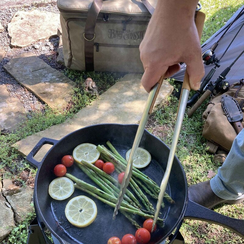 Bayou Classic Fish Camp Kit Features 10-qt Aluminum Fish Cooker w/ Perforated Aluminum Basket