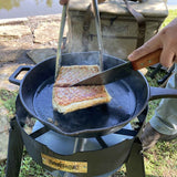 Bayou Classic Fish Camp Kit Features 10-qt Aluminum Fish Cooker w/ Perforated Aluminum Basket