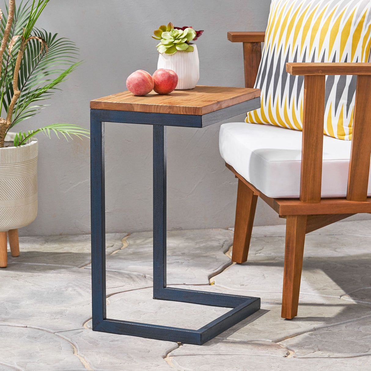 Christopher Knight Home Bayrain Medium Firwood Antique Accent Table