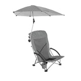 Beach Chair with UPF 50+ Adjustable Umbrella