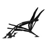 Beach Chairs - Low Gravity Recliner Portable Beach Chair - With Built-In Lumbar Support, Heavy Duty Folding Beach Chairs