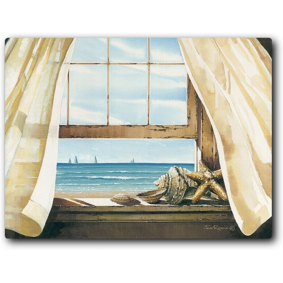 Beach Treasures 20x16 Gallery Wrapped Stretched Canvas