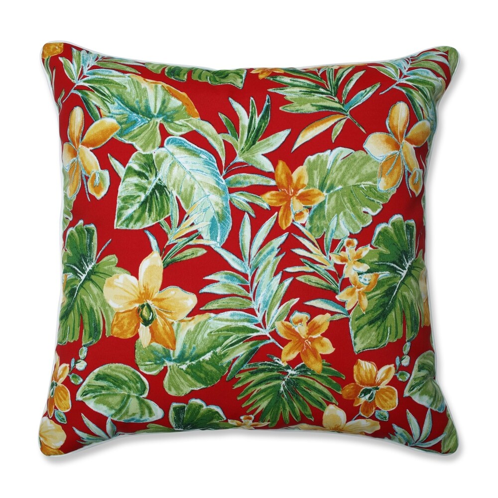Beachcrest Poppy 25-inch Floor Pillow