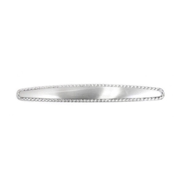 Beaded Nickel 4 1/4 inch Cabinet Pull Handle (Pack of 5)