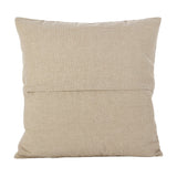 Beaded Sequin Floral Design Cotton Throw Pillow Cover (Set of 2)