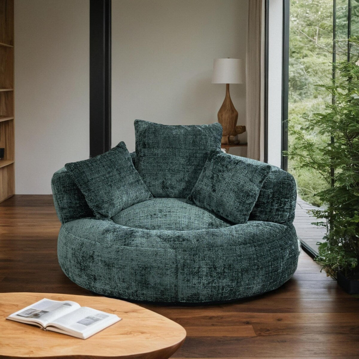 Bean Bag Chair Lazy Sofa Durable Comfort Lounger High Back Bean Bag Chair Couch for Adults and Kids, Indoor & Outdoor