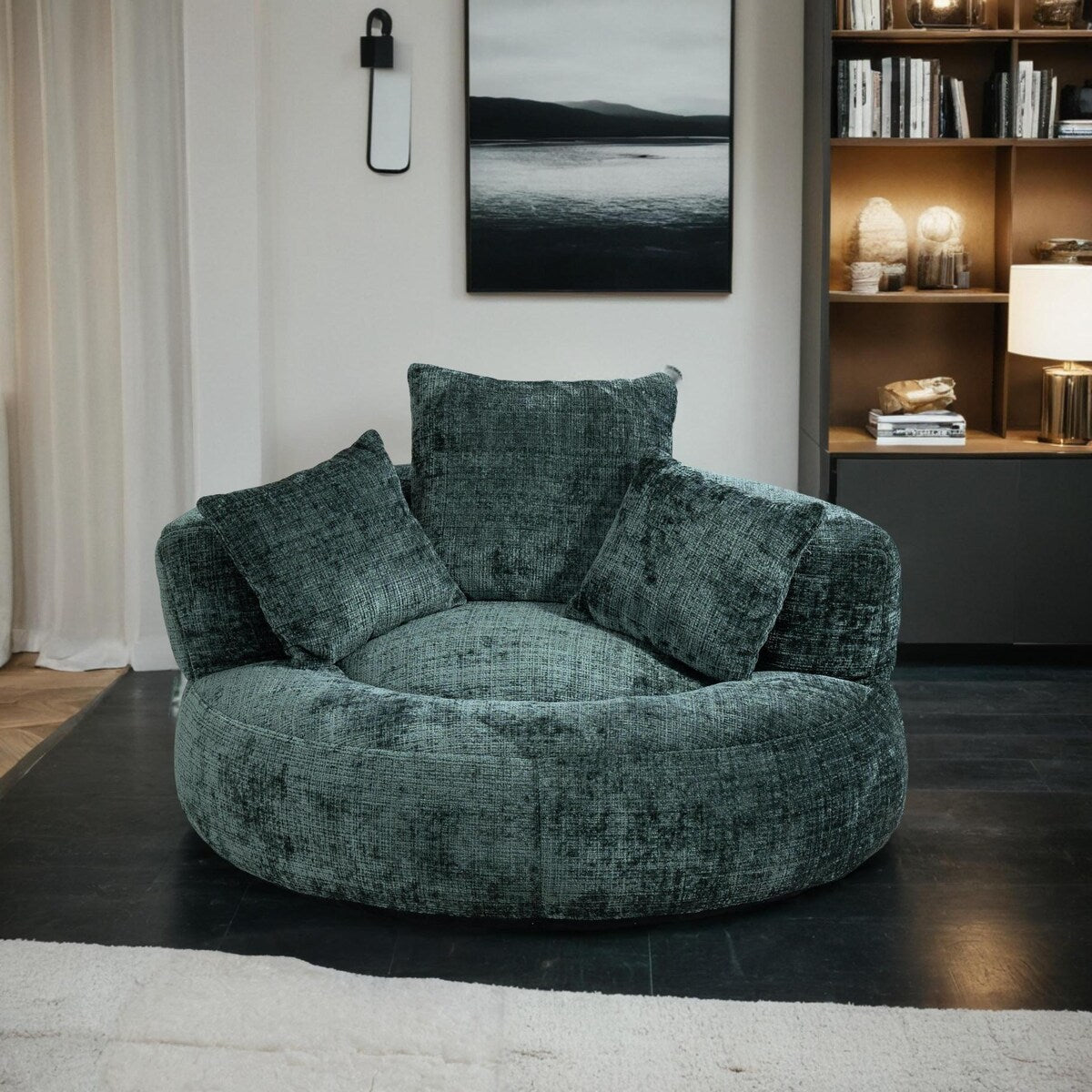 Bean Bag Chair Lazy Sofa Durable Comfort Lounger High Back Bean Bag Chair Couch for Adults and Kids, Indoor & Outdoor
