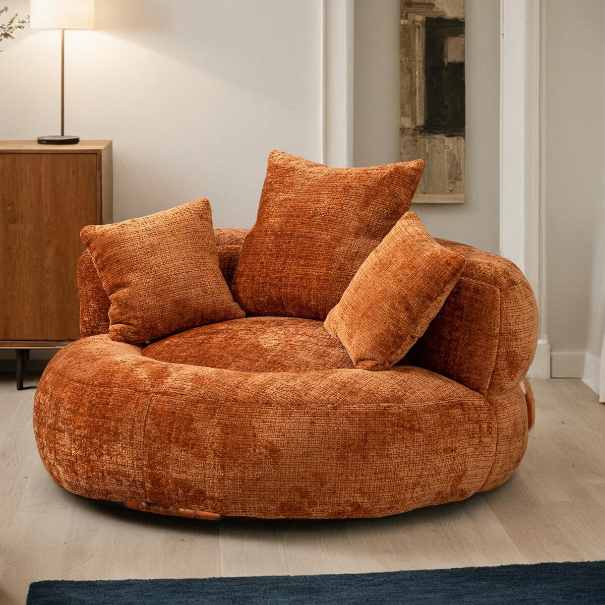 Bean Bag Chair Lazy Sofa Durable Comfort Lounger High Back Bean Bag Chair Couch for Adults and Kids, Indoor & Outdoor