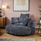 Bean Bag Chair Lazy Sofa Durable Comfort Lounger High Back Bean Bag Chair Couch for Adults and Kids, Indoor & Outdoor